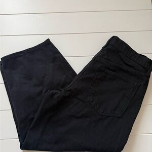 Universal Thread Women's Barrel Black Jeans